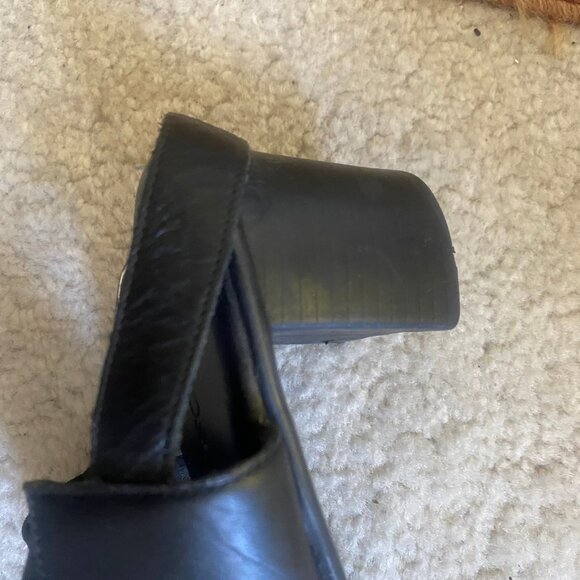 Aerosoles sandals, black leather size 9.5 - Picture 7 of 7